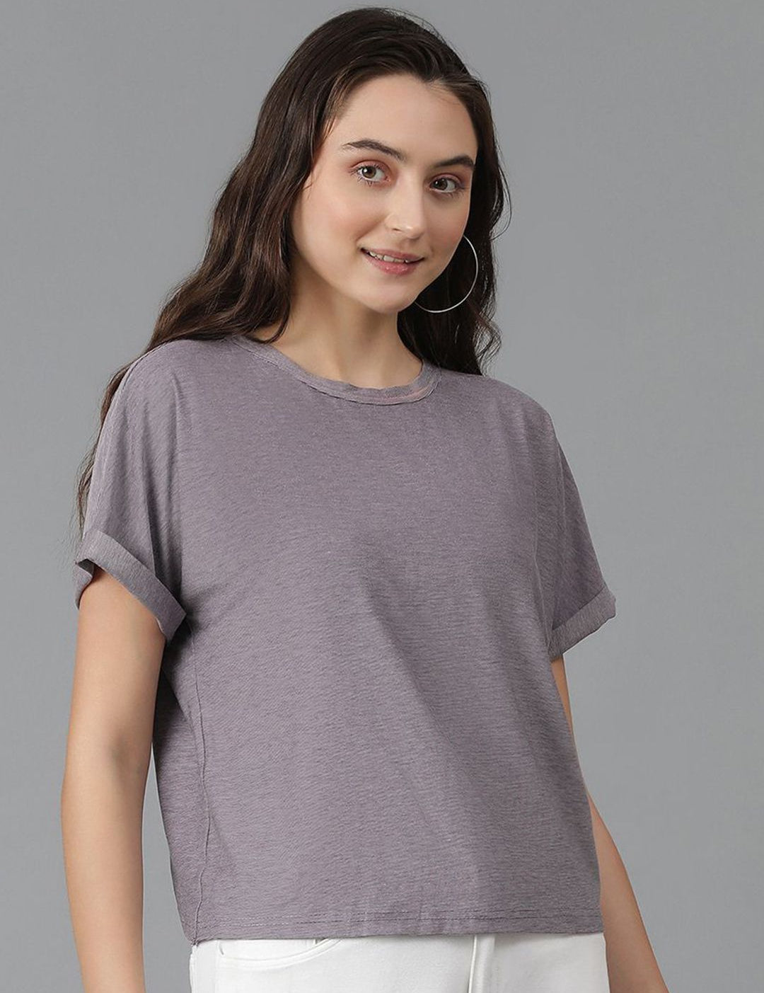 Kotty Extended Sleeves Cotton T-shirt