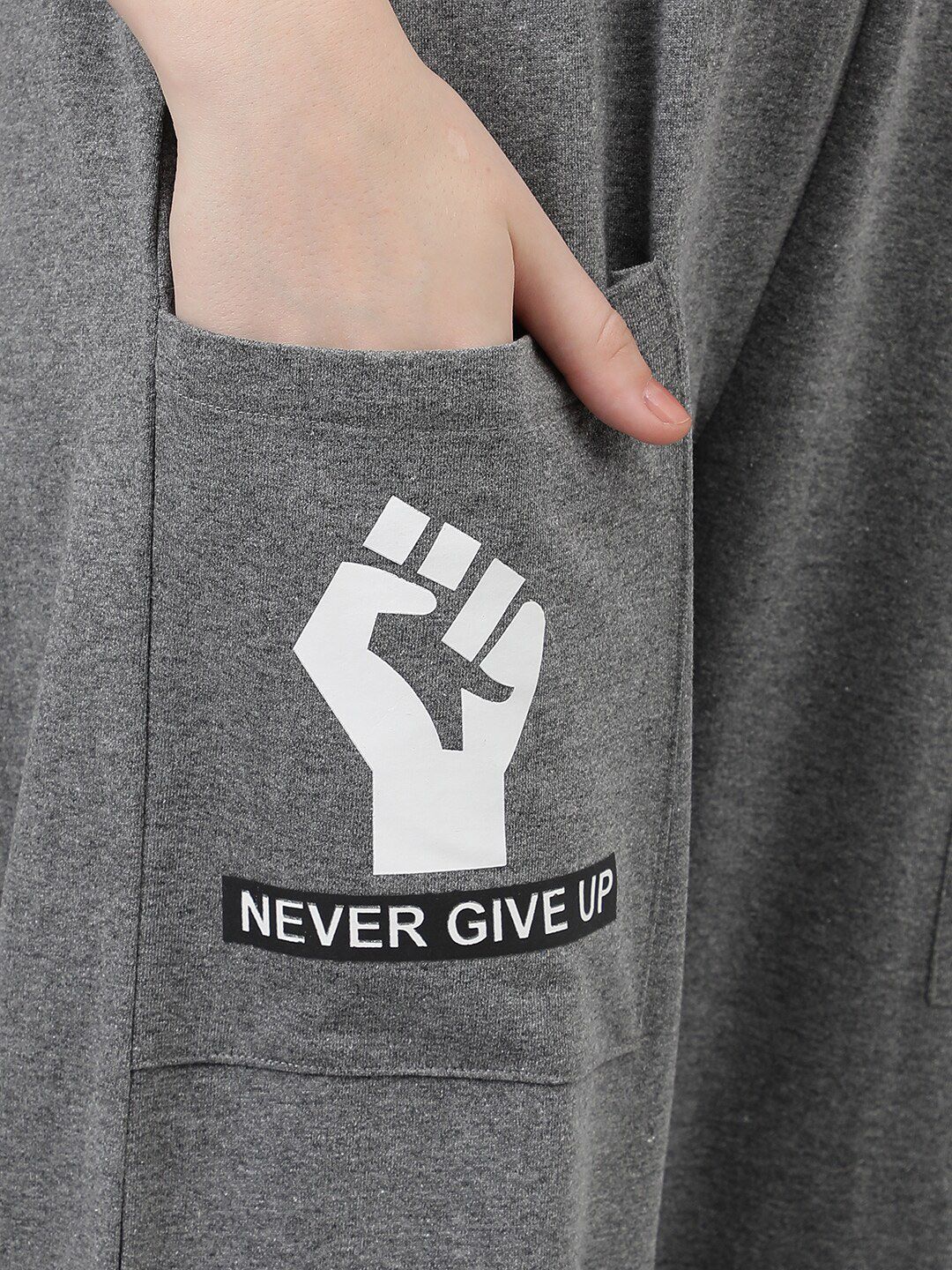 Kotty Women Relaxed Fit Mid Rise Track Pants