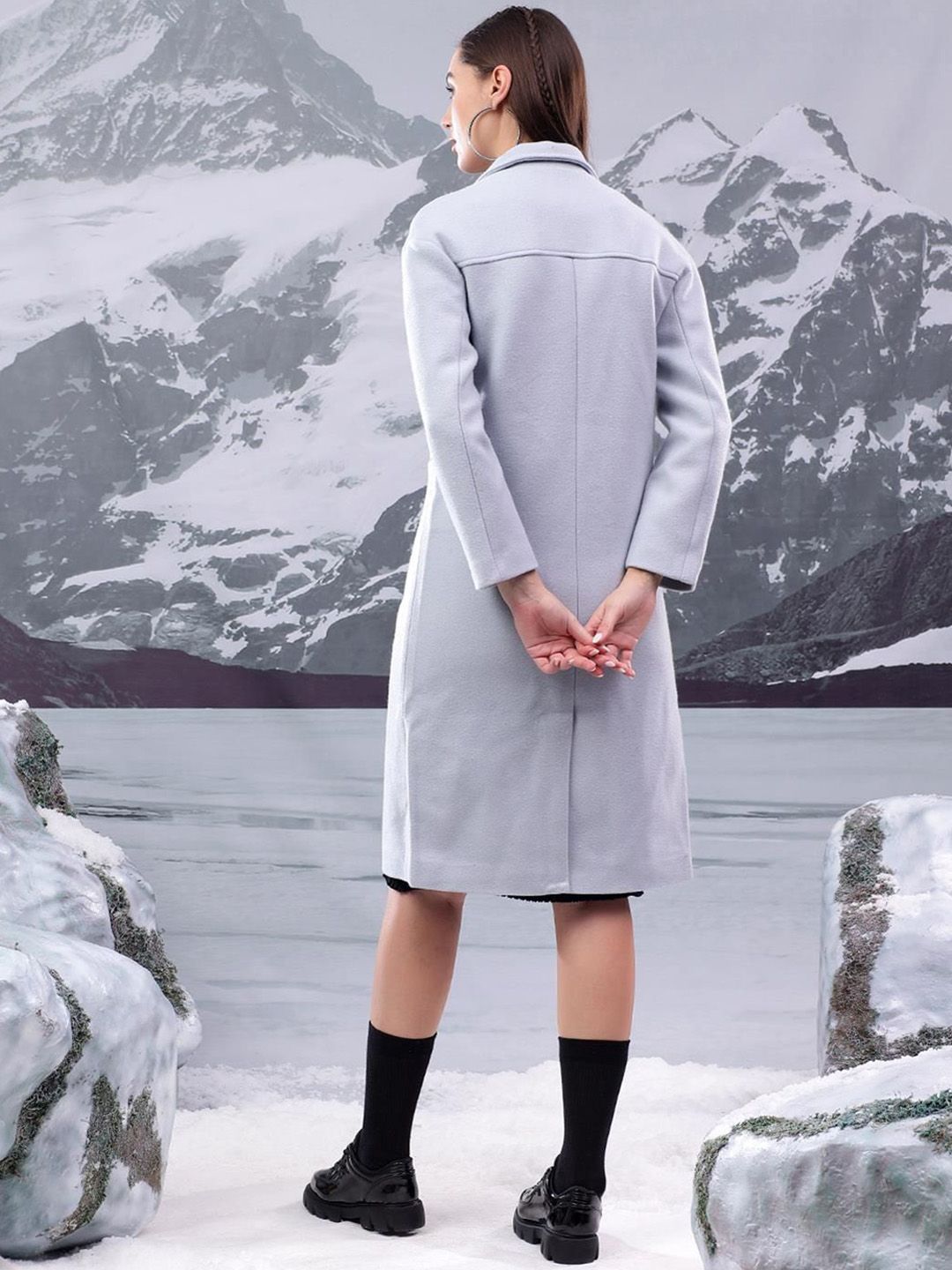 Kotty Women Single-Breasted Overcoat