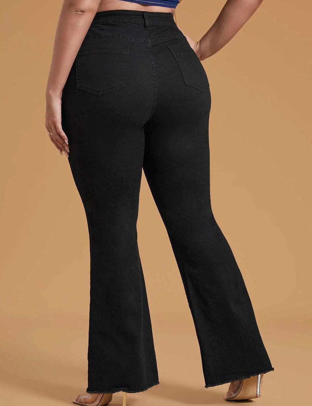 Kotty Women Jean Bootcut High-Rise Stretchable Jeans