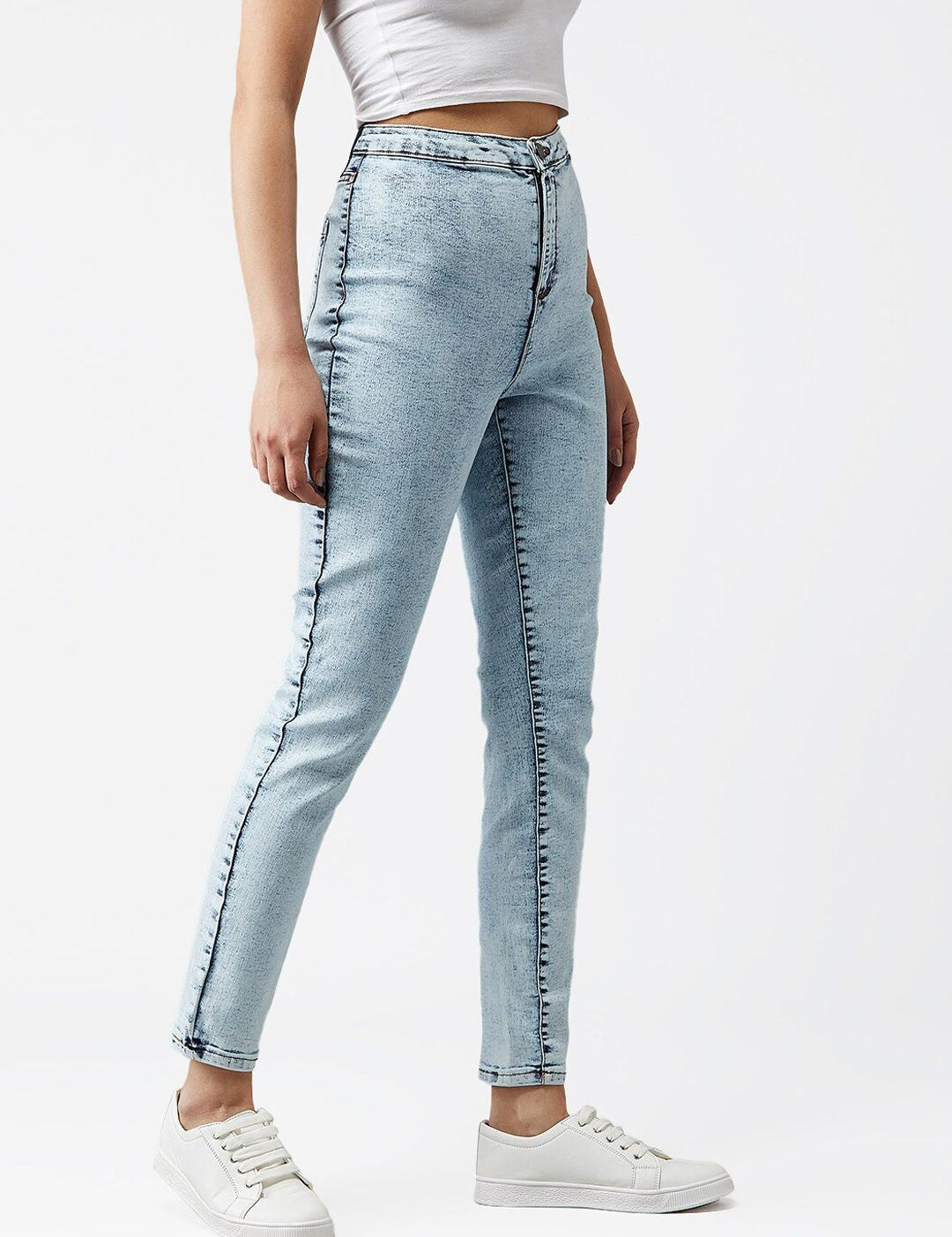 Kotty Women Blue Skinny Fit Jeans