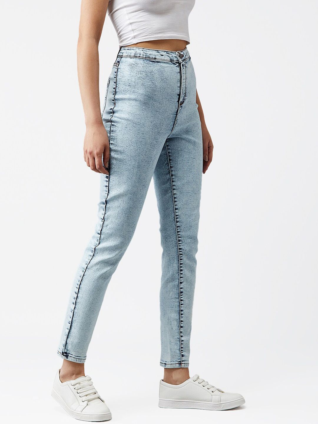 Kotty Women Blue Skinny Fit Jeans
