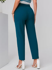 Kotty Women Relaxed High-Rise Easy Wash Trousers
