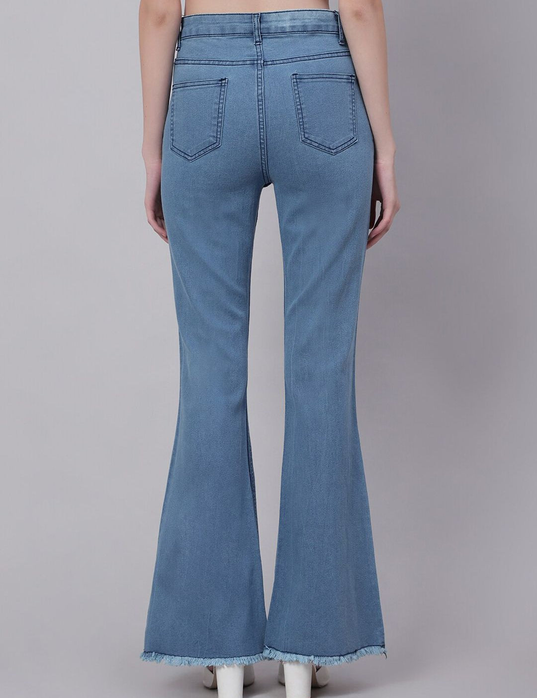 Kotty Women Bootcut High-Rise Stretchable Jeans