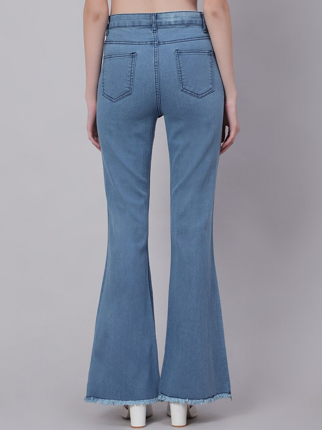 Kotty Women Bootcut High-Rise Stretchable Jeans