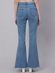 Kotty Women Bootcut High-Rise Stretchable Jeans