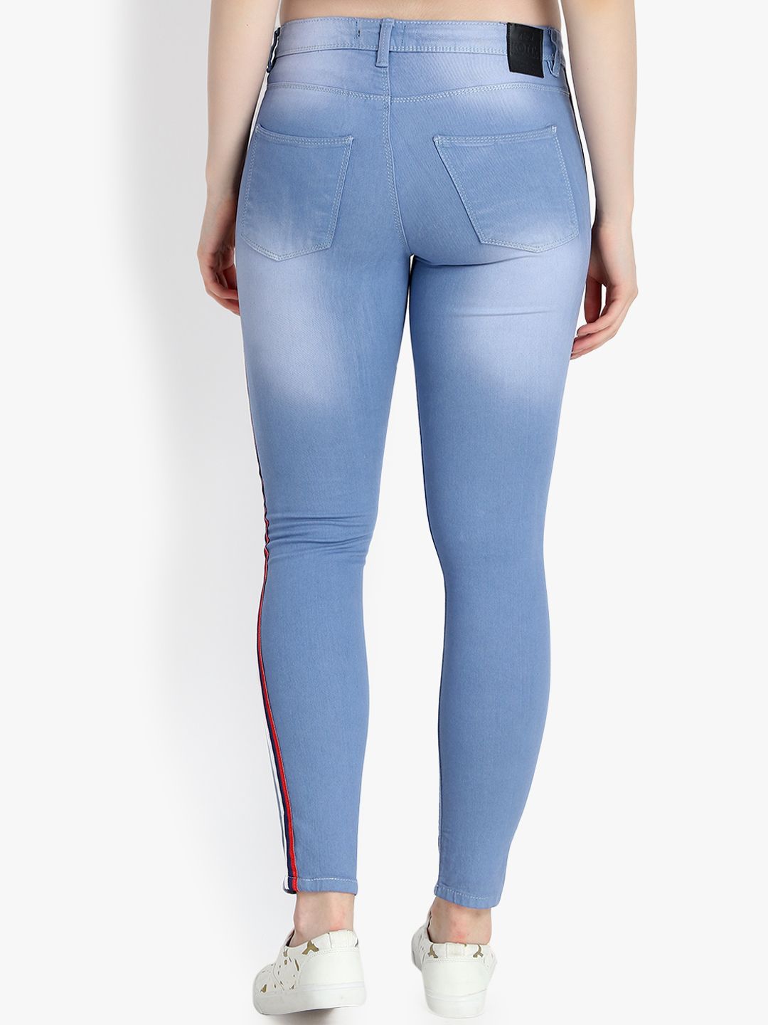 Kotty Women Blue Skinny Fit High-Rise Clean Look Jeans