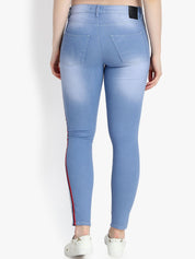 Kotty Women Blue Skinny Fit High-Rise Clean Look Jeans