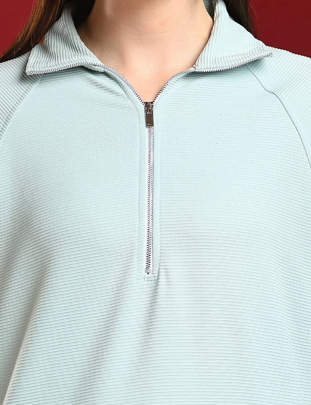 Kotty Women Shirt Collar Therma-Fit Pullover Sweatshirt