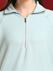 Kotty Women Shirt Collar Therma-Fit Pullover Sweatshirt