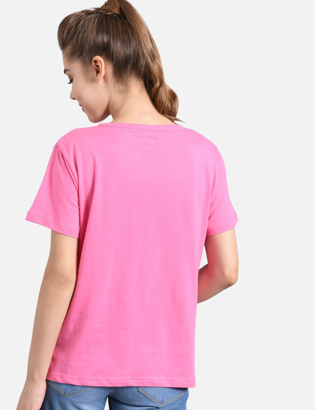 Kotty Women Pack Of 2 Printed Round Neck T-shirts