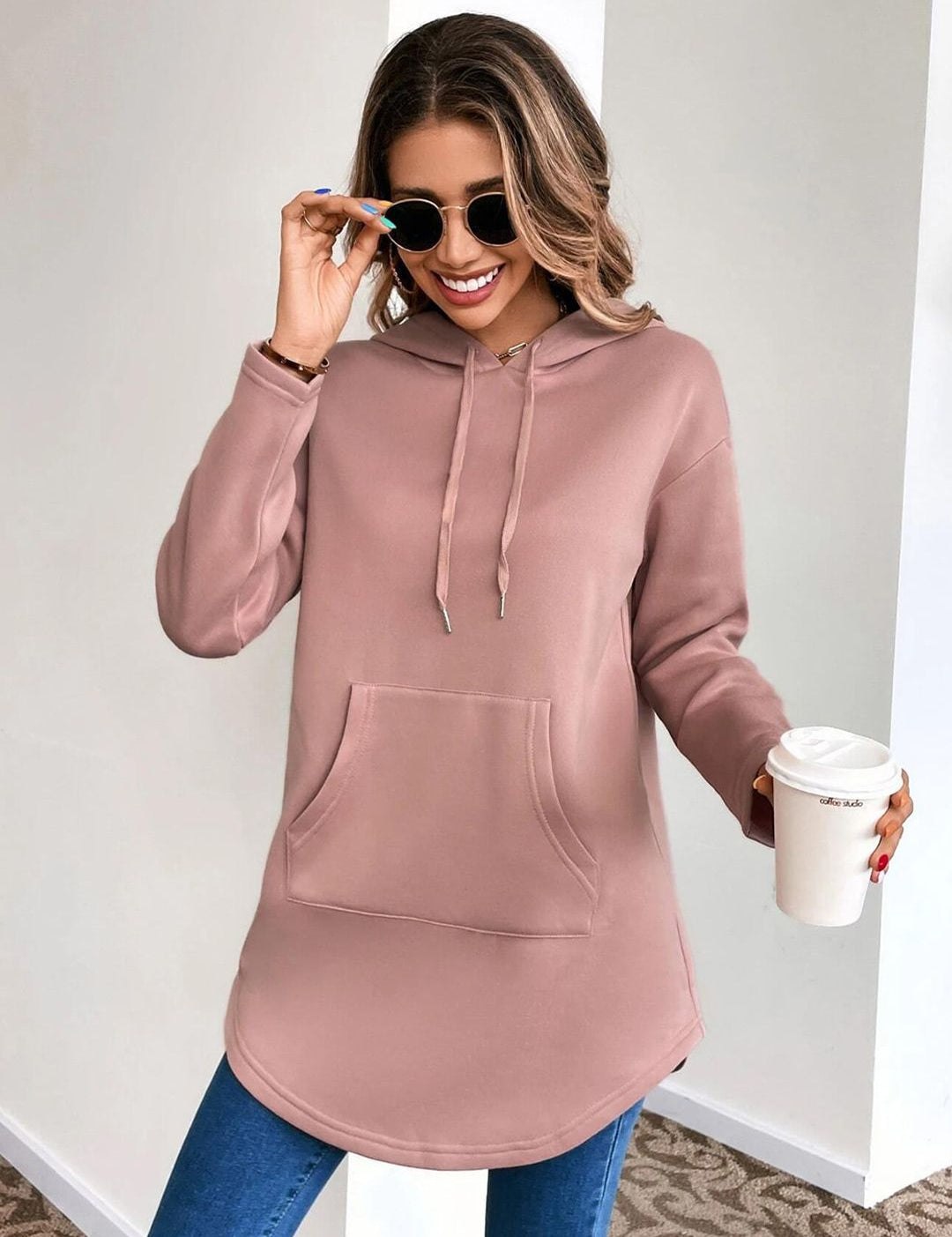 Kotty Hooded Fleece Sweatshirt