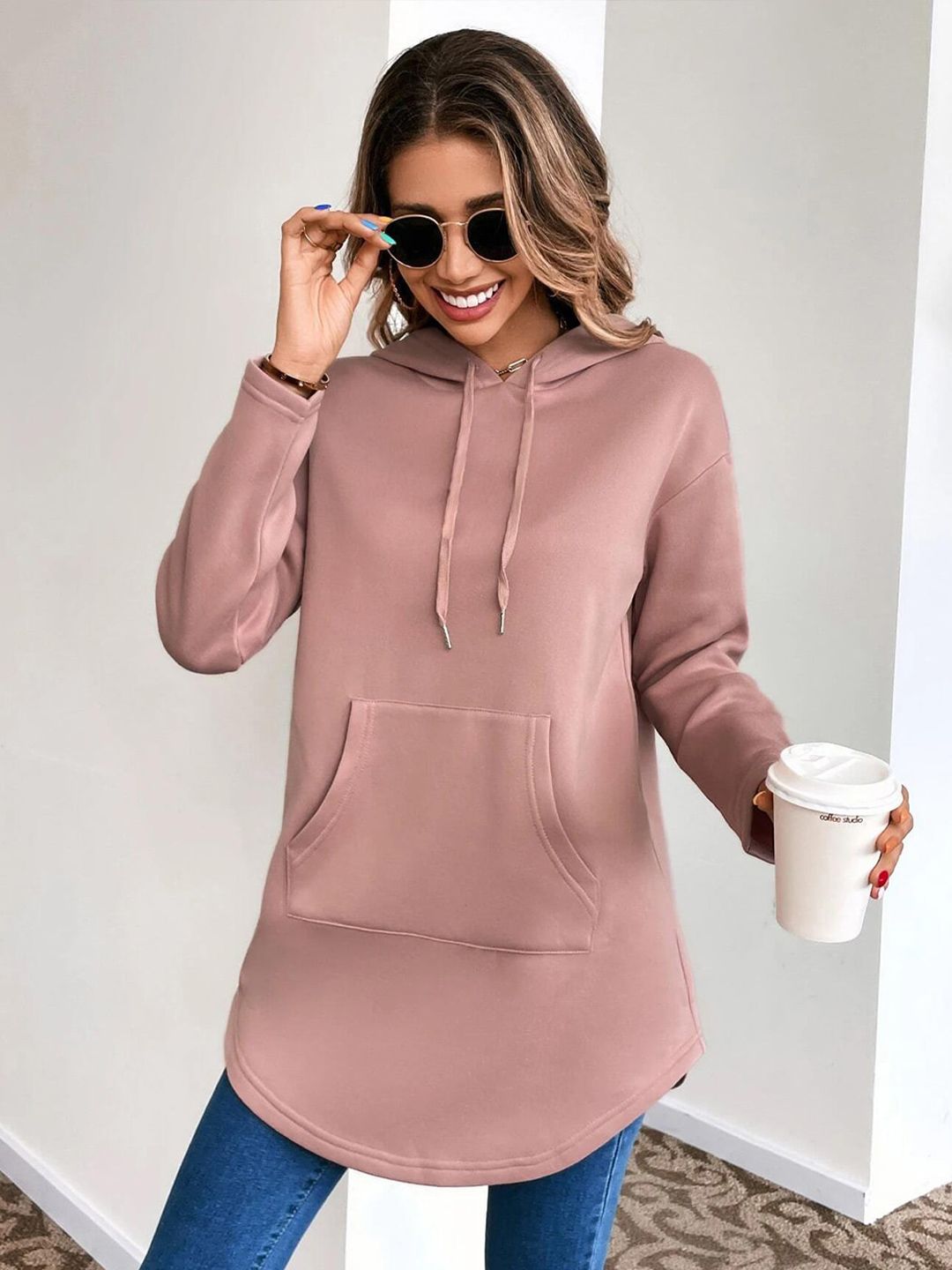 Kotty Hooded Fleece Sweatshirt