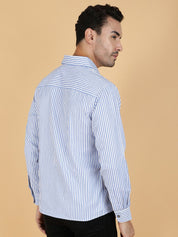 Kotty Men Relaxed Spread Collar Graphic Printed Casual Shirt