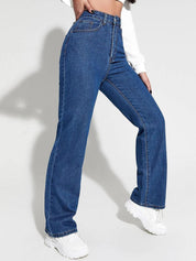 Kotty Women Jean High-Rise Clean Look Stretchable Jeans
