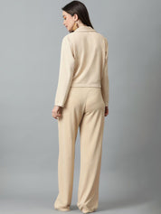 KOTTY BIZwear Basics Notched Lapel Collar Coat & Trousers