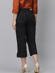 Kotty Women Blue Flared High-Rise Clean Look Jeans