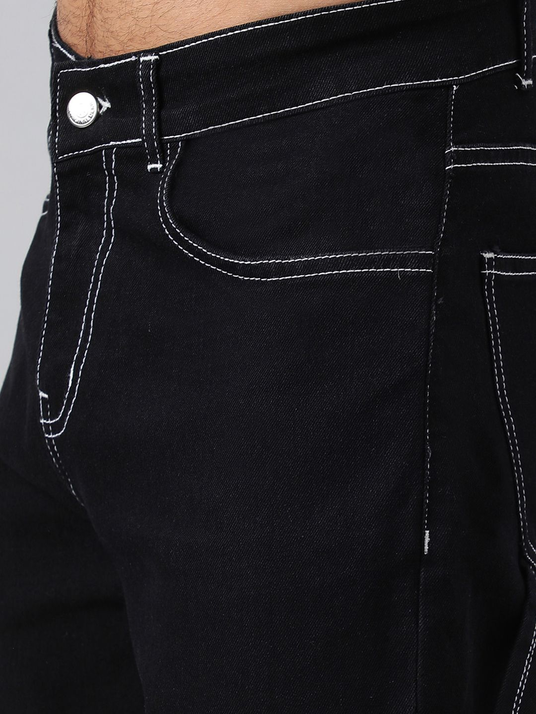 Kotty Men Slash Knee Stretchable Jeans