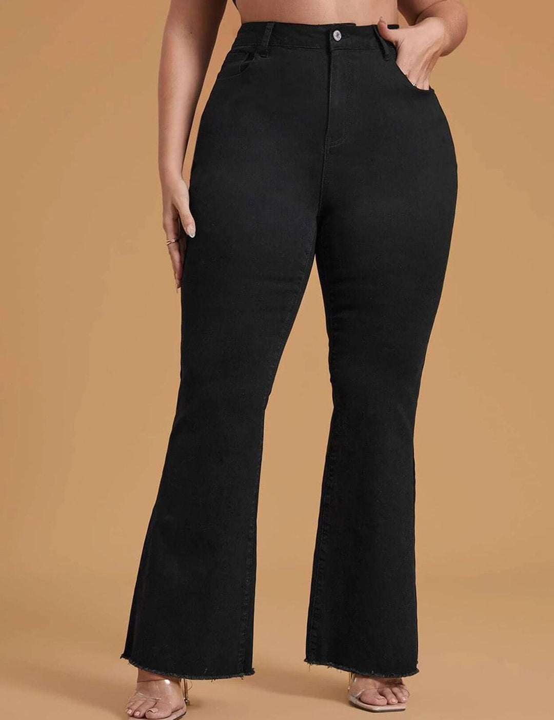 Kotty Women Jean Bootcut High-Rise Stretchable Jeans