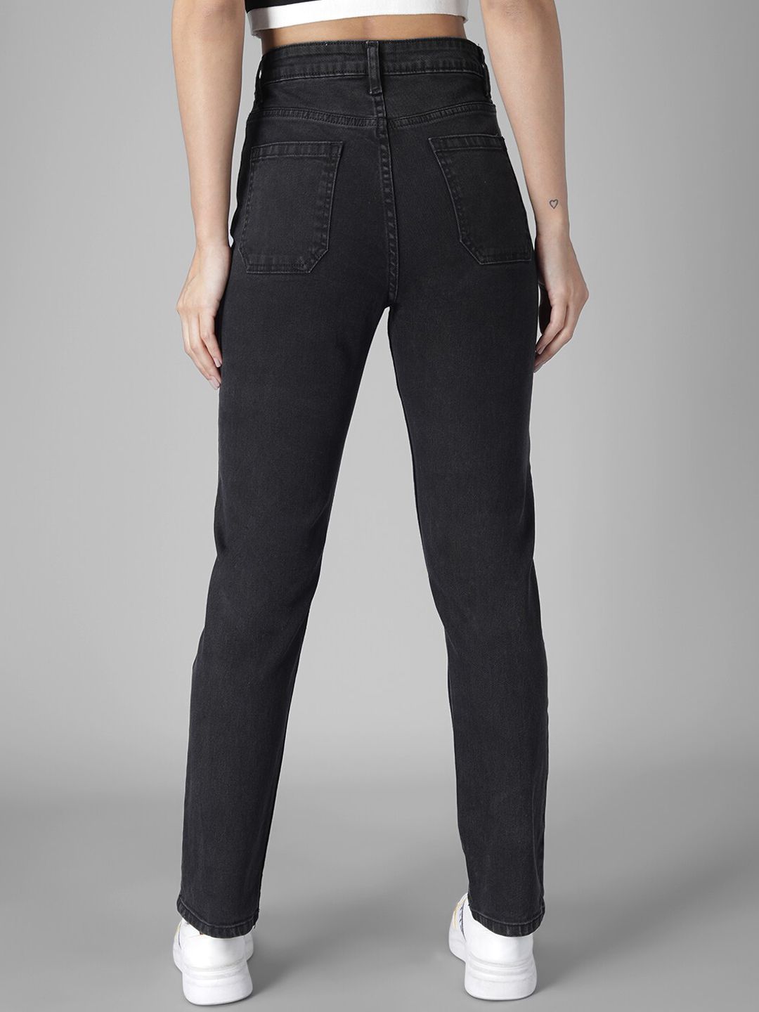 Kotty Women Black Skinny Fit Jeans