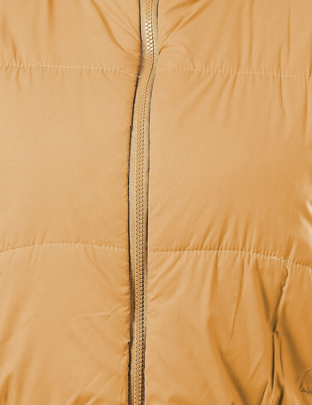 Kotty Women Mock Collar Solid Casual Insulator Puffer Jacket