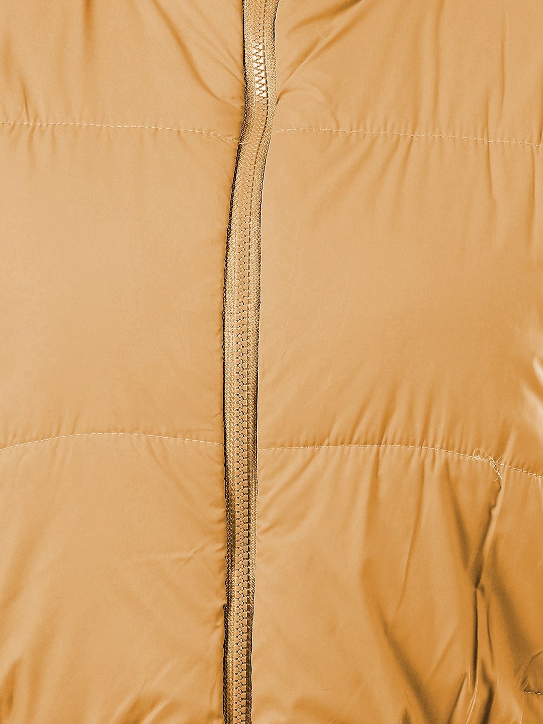 Kotty Women Mock Collar Solid Casual Insulator Puffer Jacket