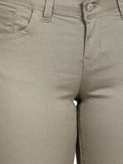 Kotty Women Grey Skinny Fit High-Rise Clean Look Stretchable Jeans