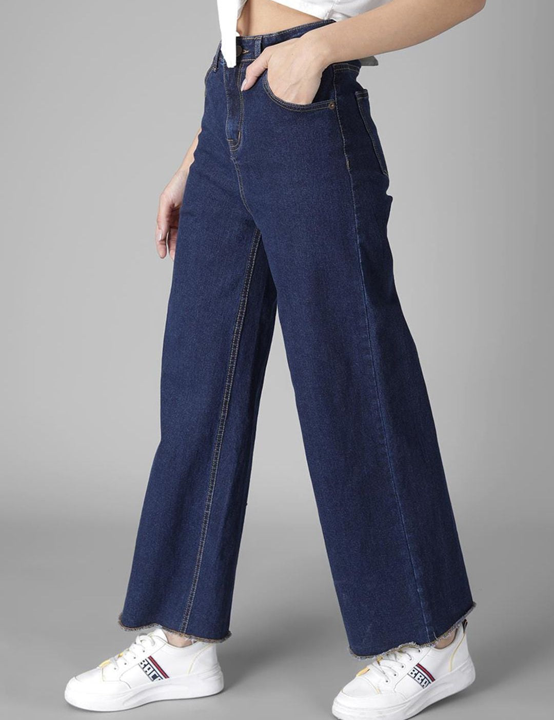 Kotty Women Pack Of 2 Jean Flared High-Rise Stretchable Jeans