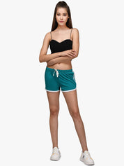 Kotty Women Pack of 2 Colourblocked Lounge Shorts