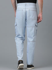 Kotty Men Jean Low-Rise Mildly Distressed Stretchable Jeans