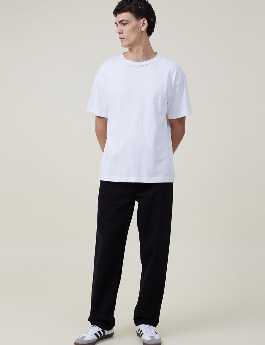 Kotty Men Jean Regular Fit Low-Rise Clean Look Stretchable Cotton Jeans