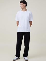 Kotty Men Jean Regular Fit Low-Rise Clean Look Stretchable Cotton Jeans