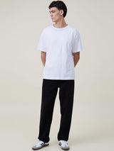 Kotty Men Jean Regular Fit Low-Rise Clean Look Stretchable Cotton Jeans