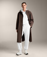 KOTTY Women's White Oversized Hoodie And Jogger Tracksuit Set