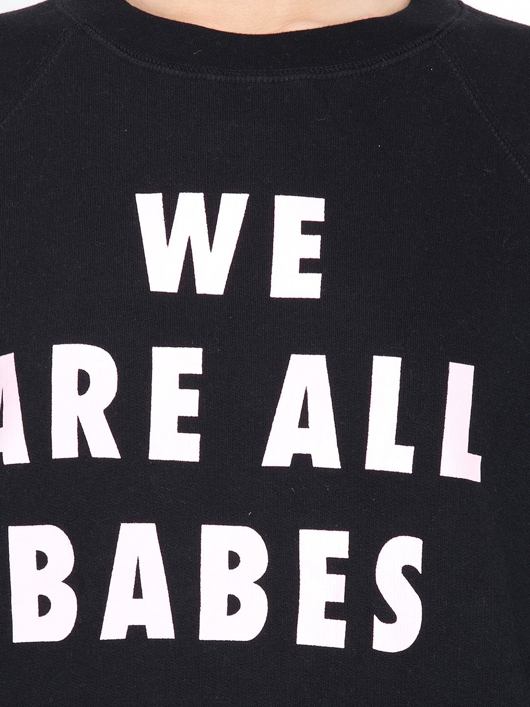 Kotty Women Black Printed Sweatshirt