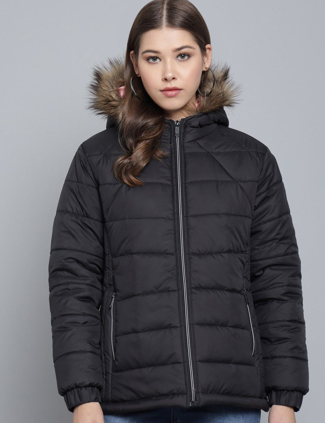 Kotty Women Black Insulator Padded Jacket