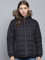 Kotty Women Black Insulator Padded Jacket