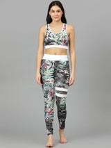 Kotty Round Neck Sleeveless Printed Night suit