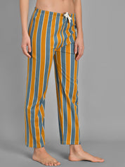 Kotty Striped Cotton Lounge Pants