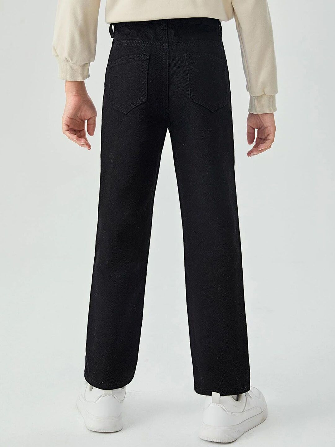 Kotty Boys Stretchable Straight Fit Cotton Lycra Jeans