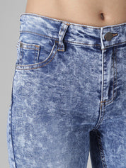 Kotty Women Blue Skinny Fit High-Rise Clean Look Jeans