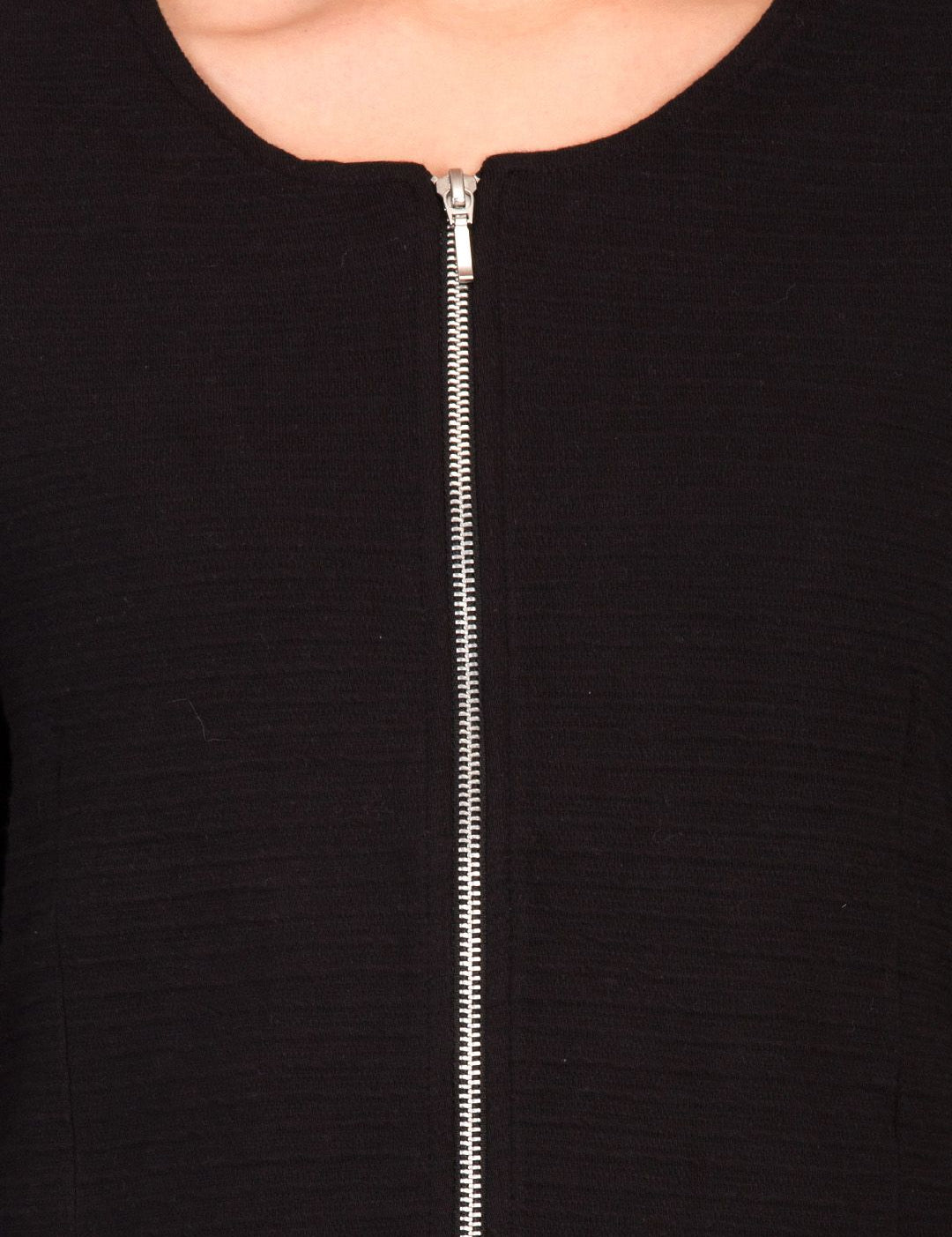 Kotty Women Black Solid Tailored Jacket