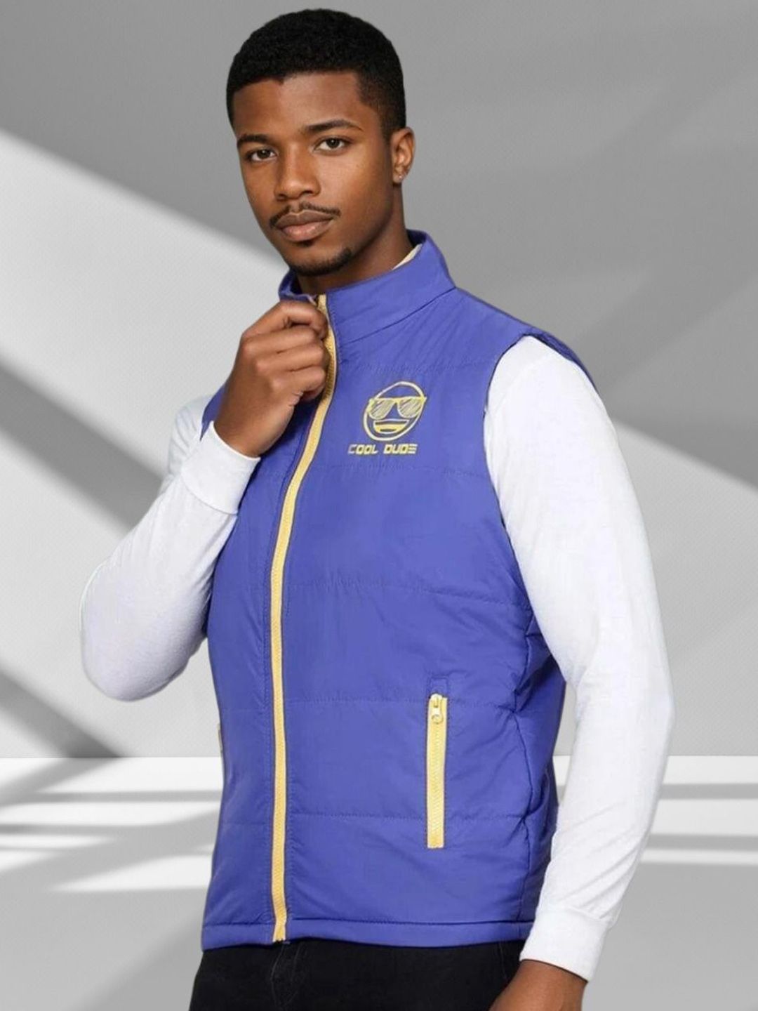 Kotty Men Mock Collar Puffer Jacket