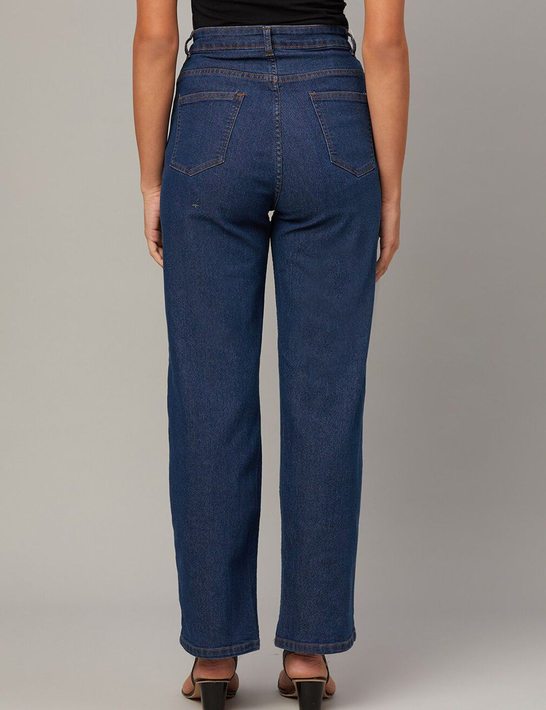 Kotty Women Jean Straight Fit High-Rise Jeans