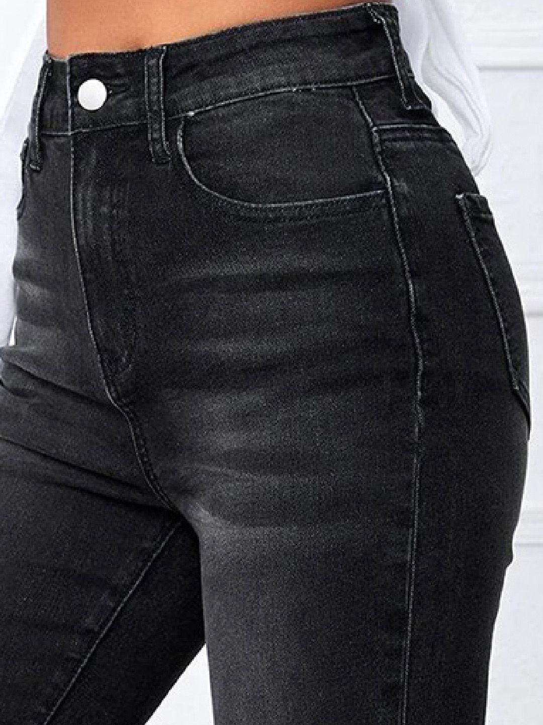 Kotty Women Cotton Bootcut High-Rise Stretchable Jeans