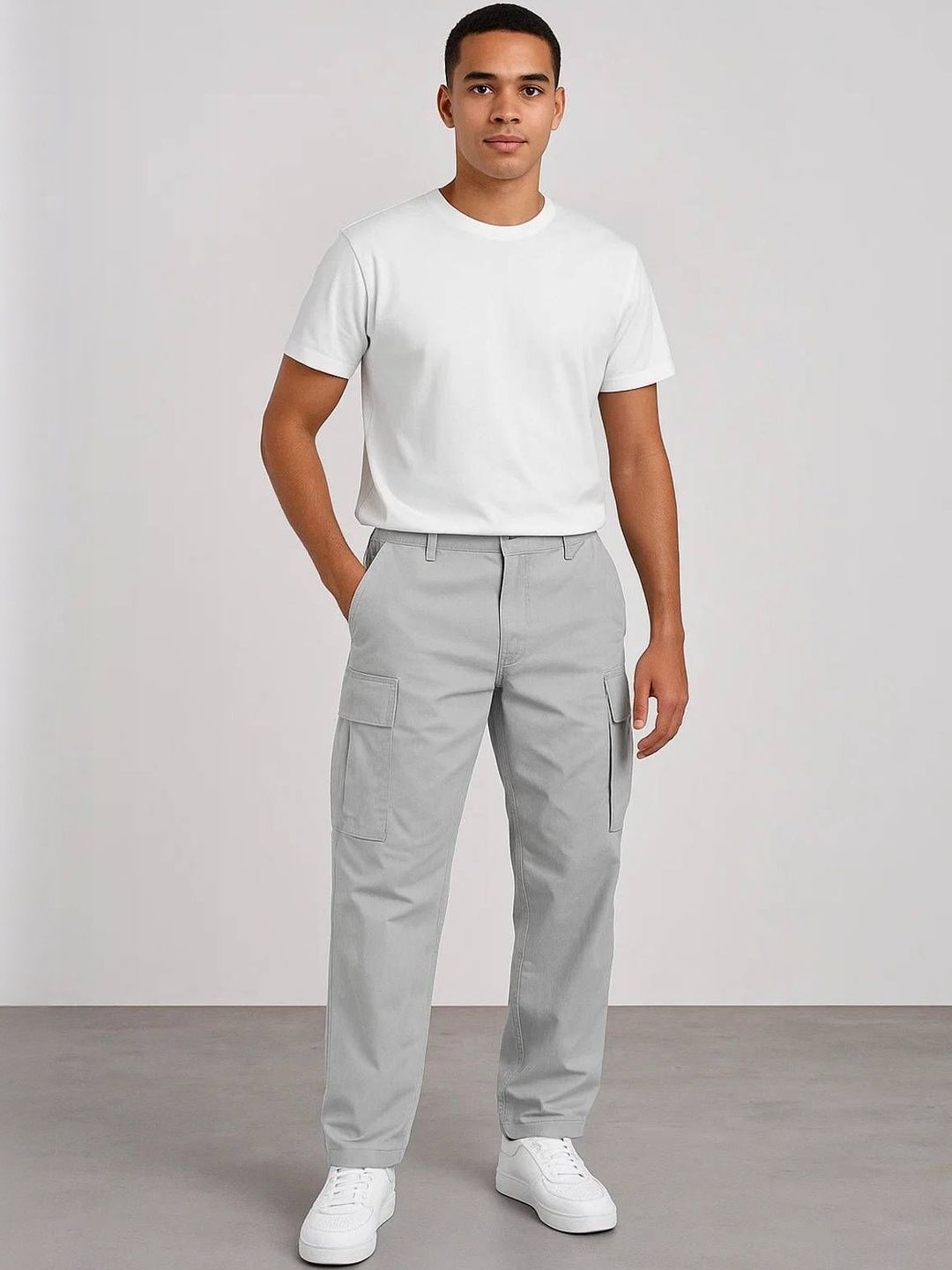 Kotty Men Relaxed Straight Leg Trousers