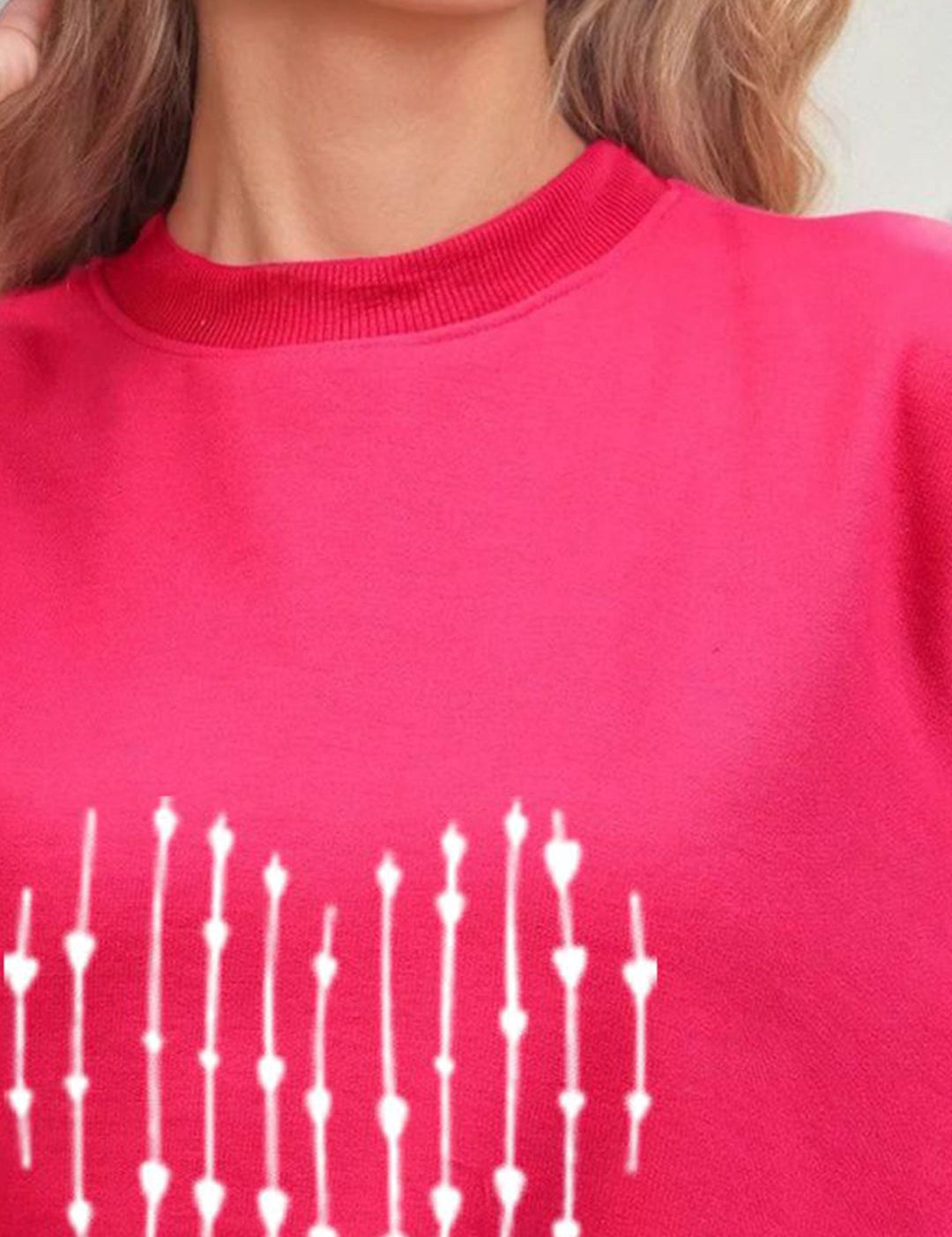 Kotty Women Full Sleeve Graphic Printed Sweatshirt