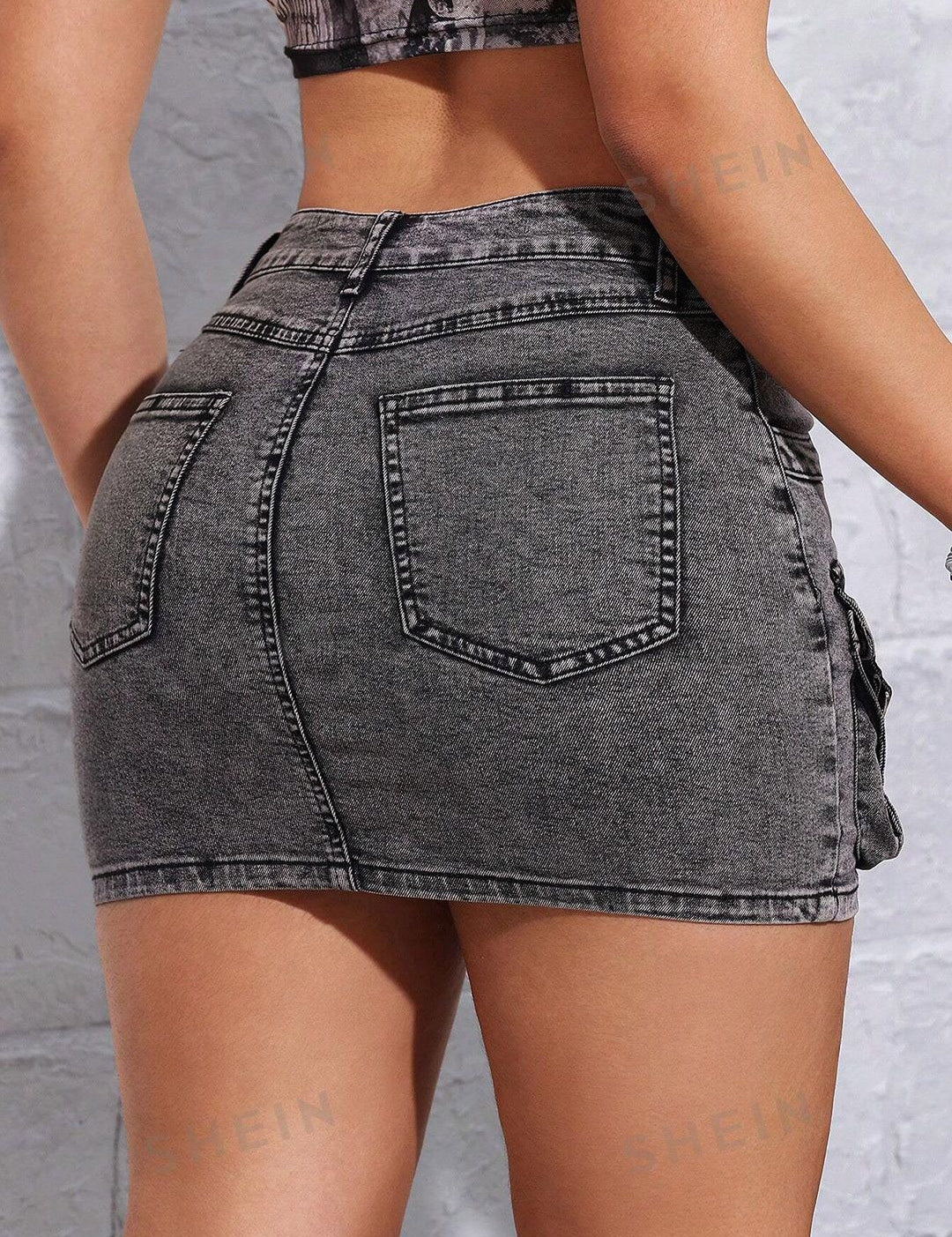 Kotty Pencil Above Knee Skirt