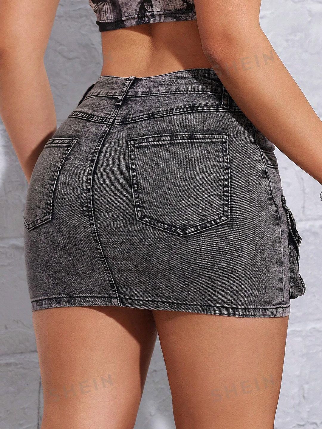 Kotty Pencil Above Knee Skirt