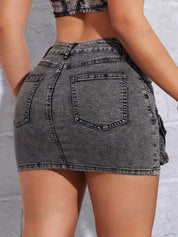 Kotty Pencil Above Knee Skirt